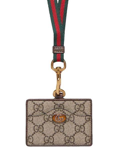 gucci badge holder|其他.